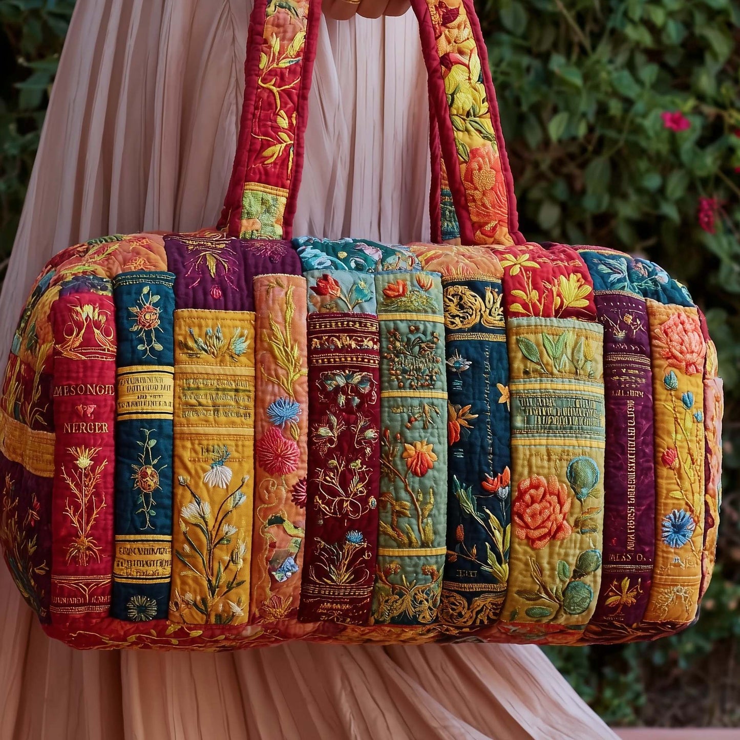 Bookwind Series Handheld Quilted Travel Bag - Multi-Functional