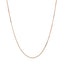 Cadena Clásica de Caja en Oro Rosa de 14k - 0.45mm