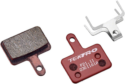 Pastillas de freno de disco Tektro P21.11 - Compuesto equilibrado para calipers de 2 pistones