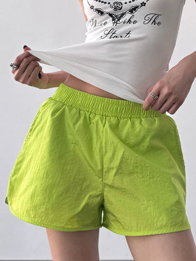 Elastic Waist Active Shorts for Ultimate Comfort