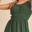 Chic Side Slit Round Neck Sleeveless Midi Dress for Women