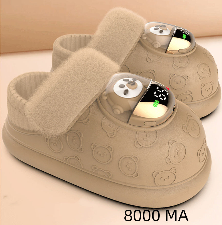 Rechargeable Heating Slippers for Couples