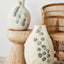 Cesta de Calabaza de Lana Filtrada a Mano Pebble