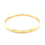 Bracelet jonc classique en or jaune 14 carats