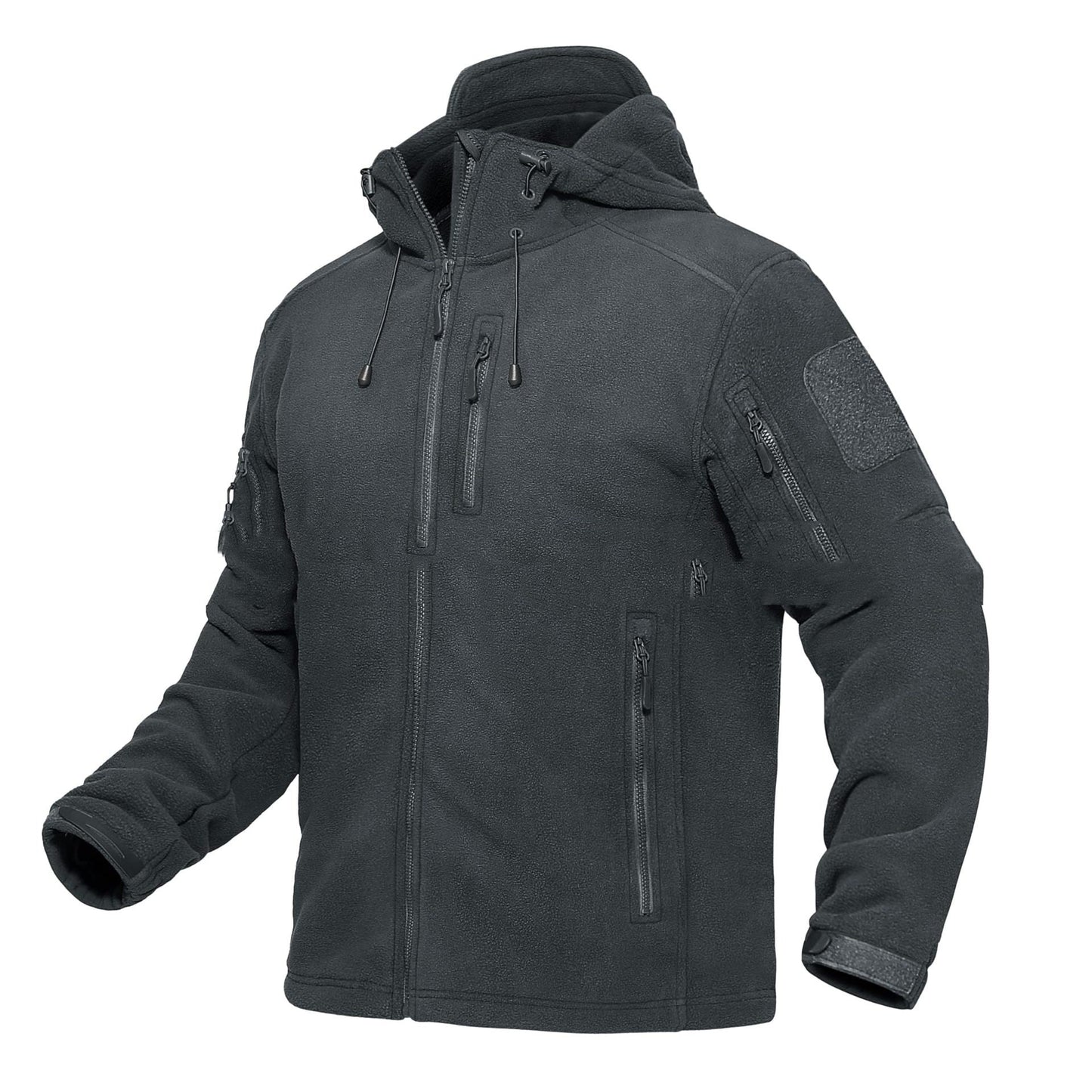 Chaqueta de Invierno con Capucha y Manga Larga para Hombre