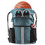 Multi-Purpose Drawstring Backpack with Shoe Compartment