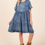 Robe Mini Surdimensionnée avec Design Boho pour Femmes