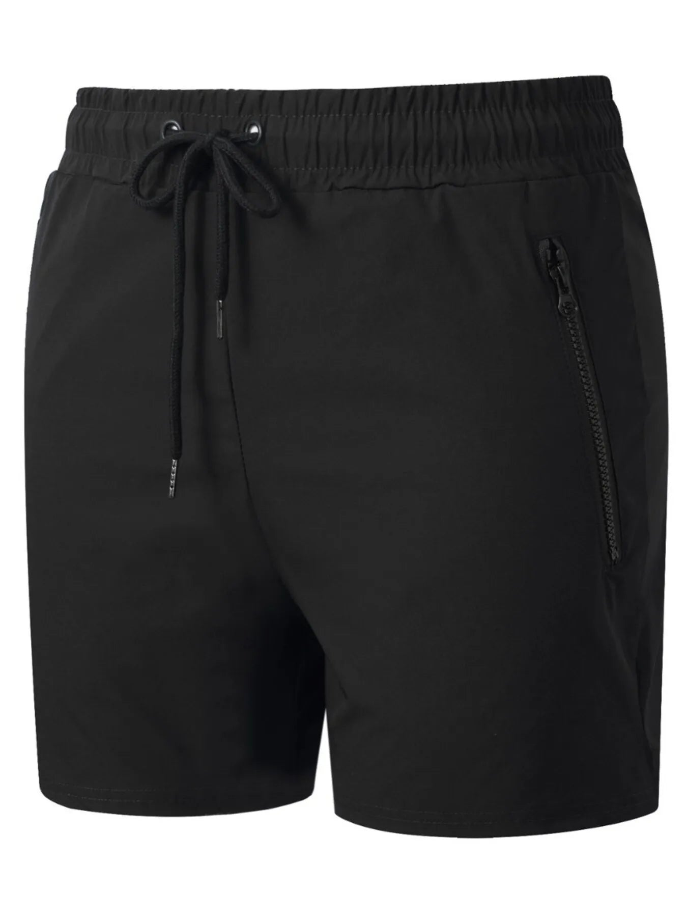 Shorts actifs pour hommes grande taille avec cordon de serrage et poches