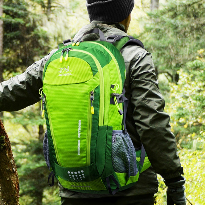 Mochila de Senderismo Impermeable Premium - Bolsa Deportiva de Doble Hombro