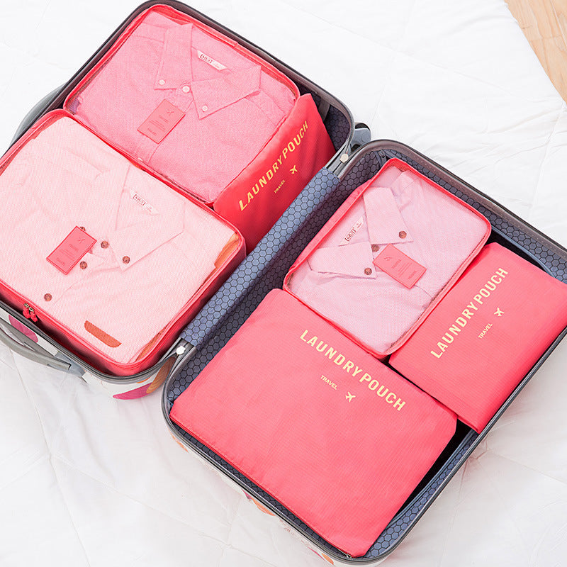 Travel Six-Piece Large Capacity Storage Bag Set