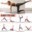 XGear Fitness Esterilla de Yoga de Viaje Gruesa con Correa de Transporte