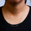 Collier en chaîne en papier clip en or jaune 14K unisexe de 1,5 mm - 18 pouces