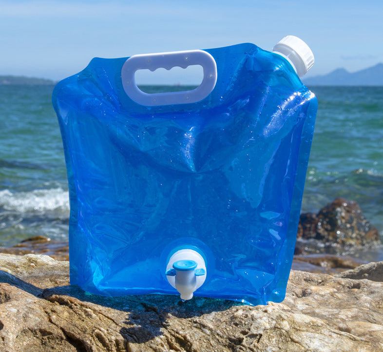 Sacs d'eau portables pliables pour aventures en plein air