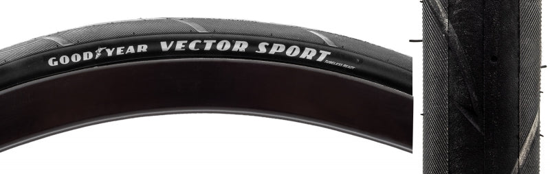 Neumático Tubeless Goodyear Vector Sport 700x25