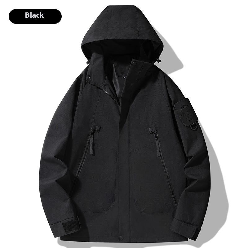 Veste Shell Extérieure Premium - Coupe-vent et Imperméable