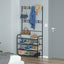 Entryway Coat and Shoe Rack - 4 Tier Freestanding Organizer