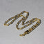Collier en chaîne large en papier clip en or jaune 14K