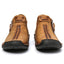 Men's Stylish Ankle Boots with Zipper for Outdoor Activities