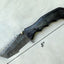 Urban Tactical Folding Knife – 8" Premium Damascus Steel Blade with Pakka Wood Grip - Korvel