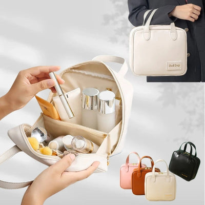 Premium PU Large Capacity Travel Makeup Organizer