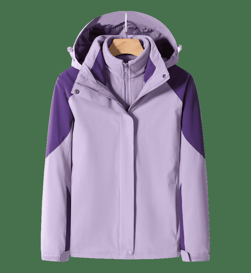 Three-in-One Shell Jacket - Versatile Waterproof Outerwear