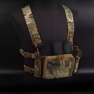Breathable Quick-Release Tactical Vest for Outdoor Activities