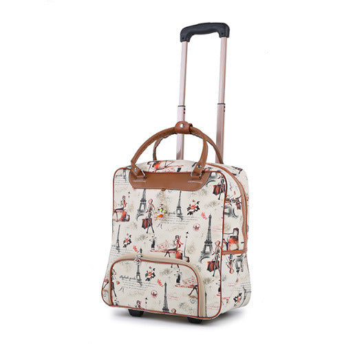 Stylish PU Trolley Case for Effortless Travel