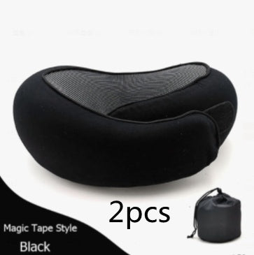 Premium Travel Neck Pillow - U-Shaped Memory Foam Cushion