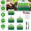 5-Pack Seed Starter Tray with Grow Light and Humidity Dome