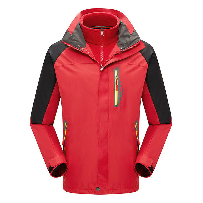 Three-in-One Winter Shell Jacket - Windproof & Waterproof