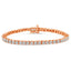 Pulsera de Tenis con Diamantes Miracle-Set de Plata Esterlina .925 - 7"