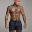Shorts actifs pour hommes grande taille avec cordon de serrage et poches
