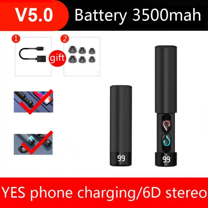 Premium Bluetooth 5.0 In-Ear Headphones