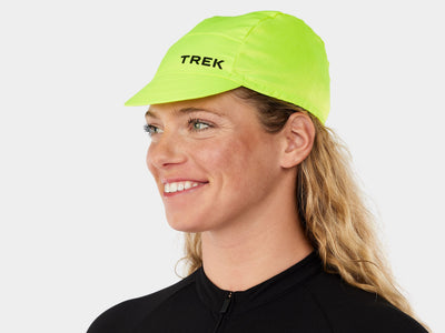 Trek Cotton Cycling Cap - Radioactive Yellow