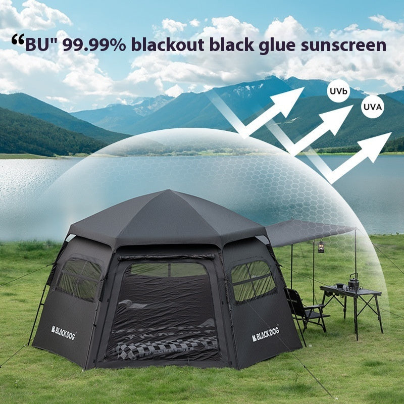 Hexagonal Automatic Pop-Up Camping Tent