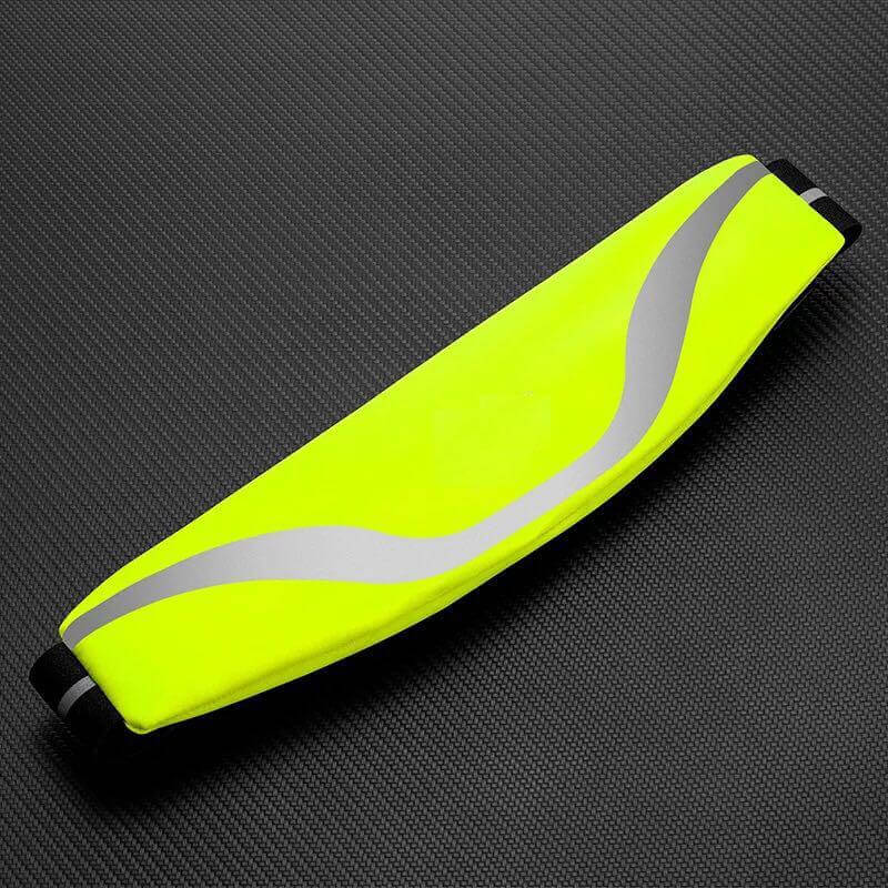 Water-Resistant Sport Waist Pack with Reflective Strip