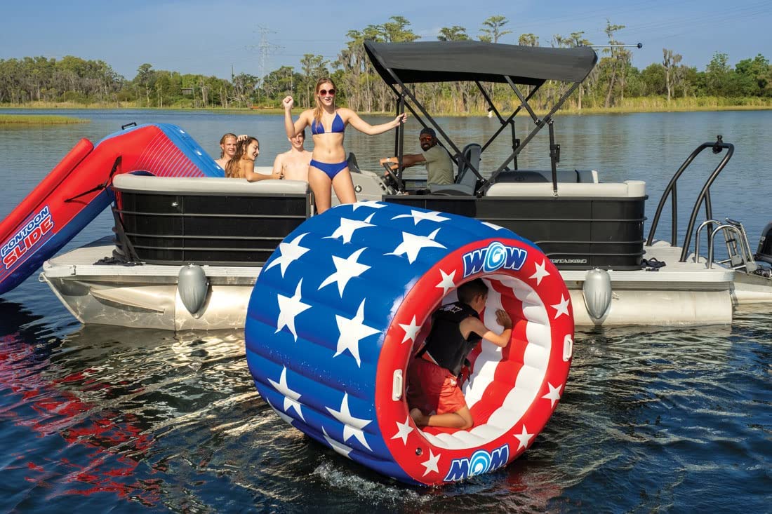 WOW Watersports Water Wheel - Flotteur Gonflable Amusant