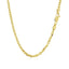 14k Yellow Gold Diamond Cut Cable Link Chain - 3.1mm