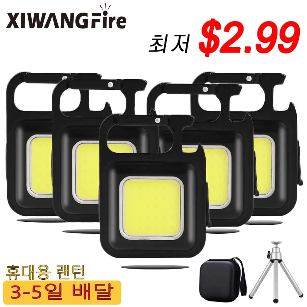 Multifunction Portable USB Rechargeable Pocket Work Light