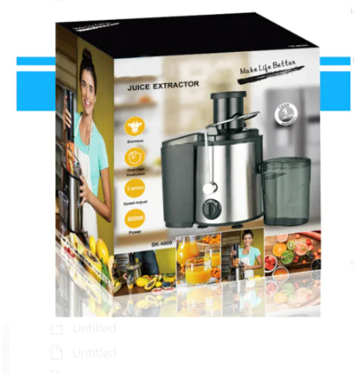 Premium Press Juicer Machine for Fresh Juices