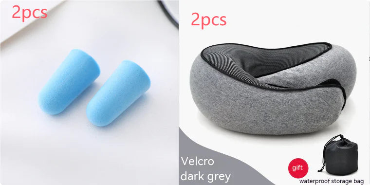 Premium Memory Foam Travel Neck Pillow