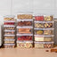 Ensemble de Boîtes de Rangement pour Épices de Cuisine Premium