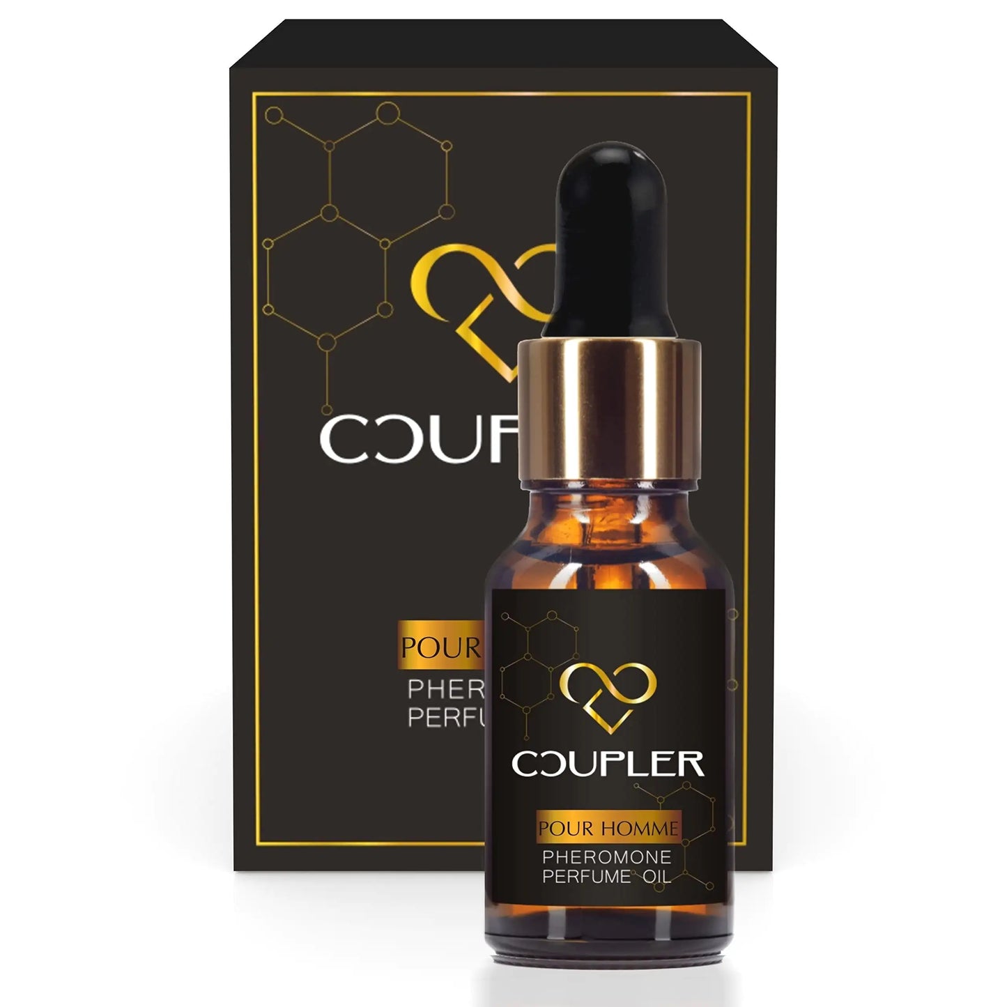 Eau de Cologne aux Pheromones pour Hommes - 10ml Huile Parfumée Premium