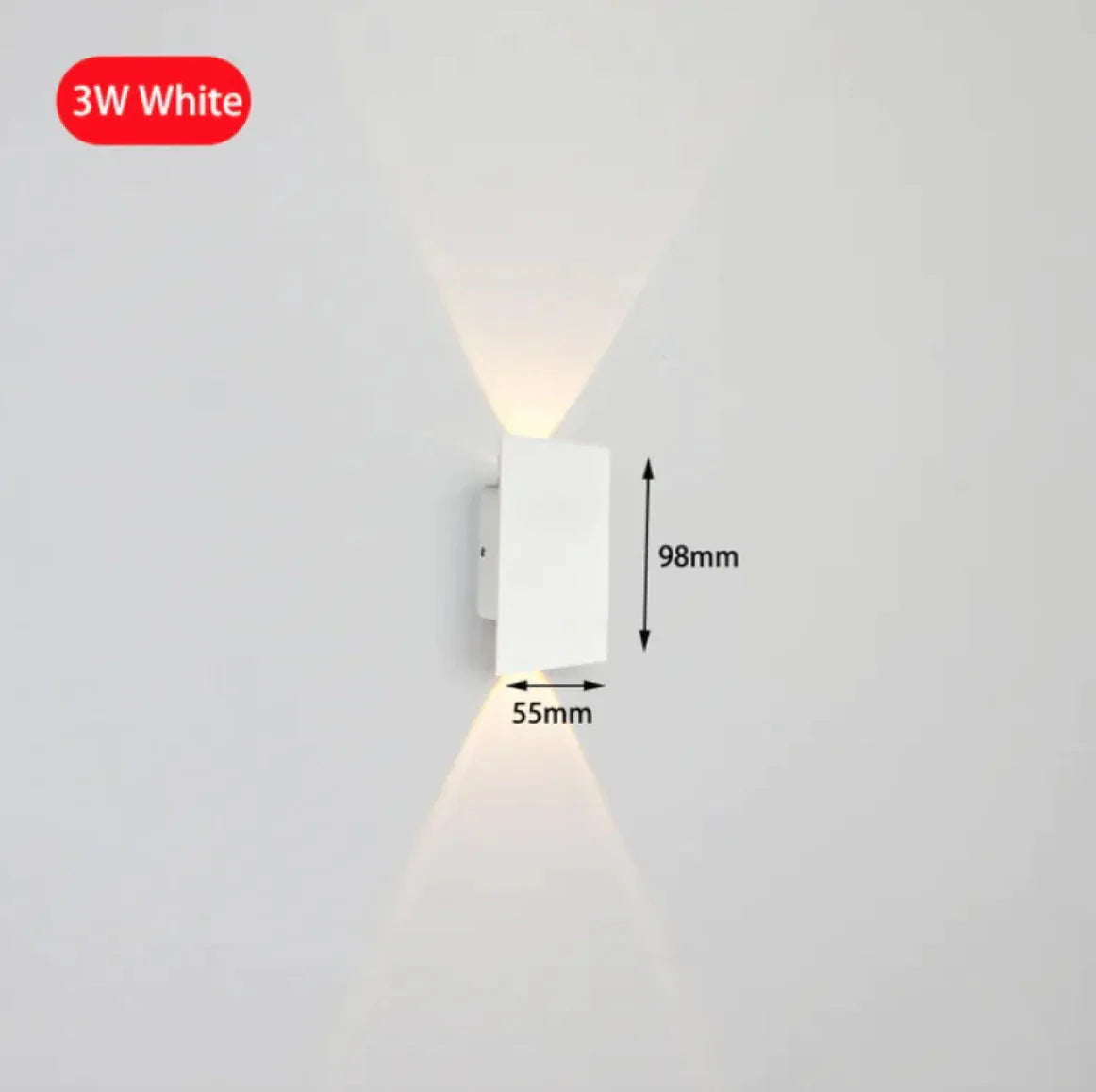 Modern 6W LED Indoor Wall Lamp for Bedroom & Living Room
