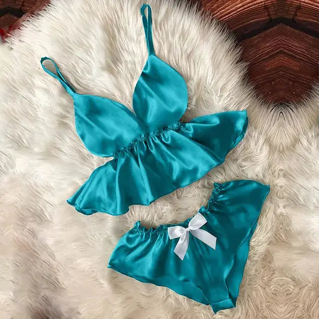 Ensemble de Chemise de Nuit Élégant pour Femmes