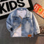 Chaqueta de mezclilla Mickey para niños