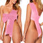 Bodysuit de Noël pour femmes Gaexia avec nœud en satin