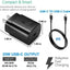 Cargador de pared Super Rápido Type-C de 25W con cable de 6FT para Samsung Galaxy