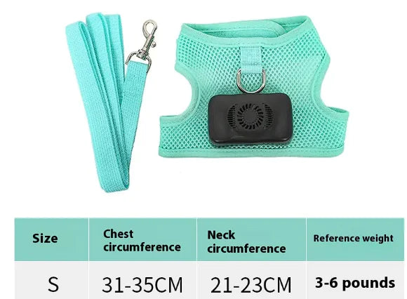 Cooling Dog Vest Harness with Adjustable Chest Strap