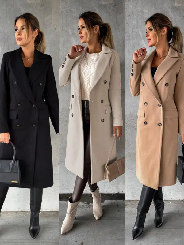 Elegant Business Casual Overcoat for Women